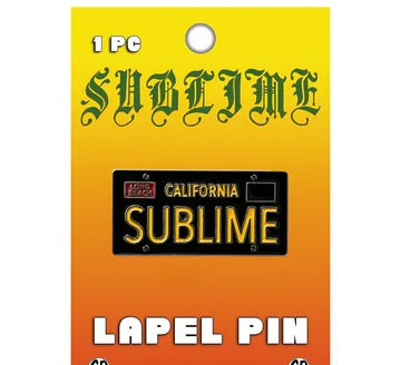 Sublime - California - Lapel Pin Badge