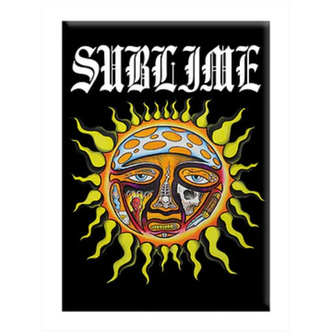 Sublime-Sun Logo-Fridge-Locker-Collector's Magnet