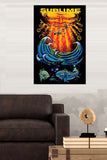 Sublime - Poster - Sun And Sea- Licensed-New In Plastic-Rolled-24x36