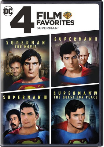 Superman Collection - 4 Film Favorites: Superman, II, III, IV -WS- 2008-DVD