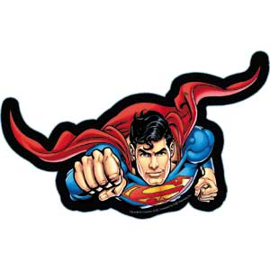 Superman - Flying - Sticker