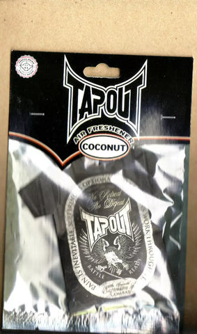 Air Freshener - TAPOUT-3D Tee Design-Coconut-Licensed New In Pack