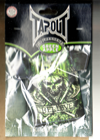 TAPOUT-Air Freshener - 3D Tee Design-Green Apple-WWE-MMA
