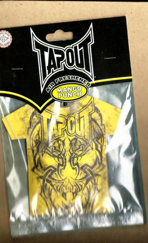 TAPOUT-Air Freshener-3D Tee Design-Mango Punch