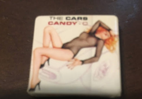 The Cars - Collector's-Candy-O-Button Badge-Lapel Pin