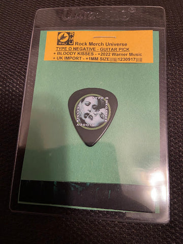 Type O Negative-Guitar Pick-UK Import-BK-Labeled_Licensed-New In UltraPro Holder