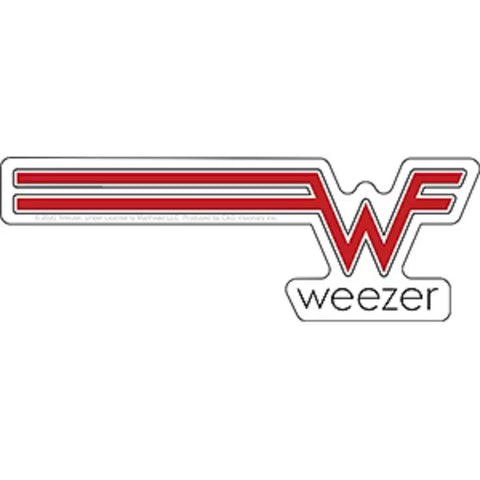Weezer - Red Logo - Sticker