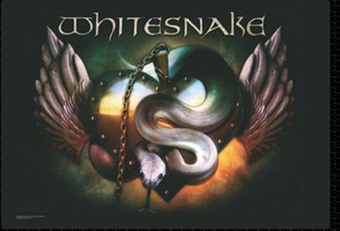 Whitesnake-Flag-Textile Poster-Winged Snake Logo Flag