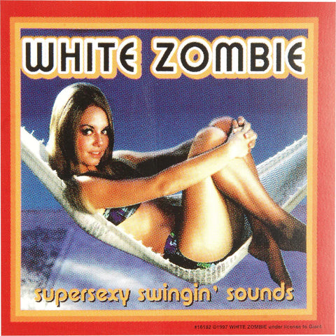 White Zombie - Super Sexy Square - Sticker