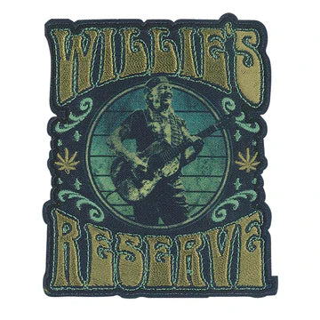 Willie Nelson - Reserve With Guitar - Collector's - Patch