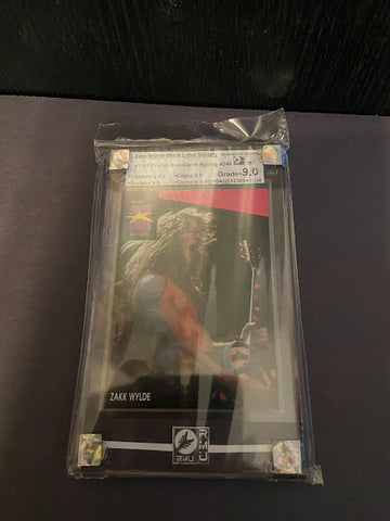 Zakk Wylde-Black Label Society-1991 ProSet Rookie-Graded Card-RMU-9.0- Rock Merch Universe Zakk Wylde-Black Label Society-1991 ProSet Rookie-Graded Card-RMU-9.0- Rock Merch Universe