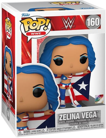 Zelina Vega - FUNKO POP! WWE Flag Action Figure