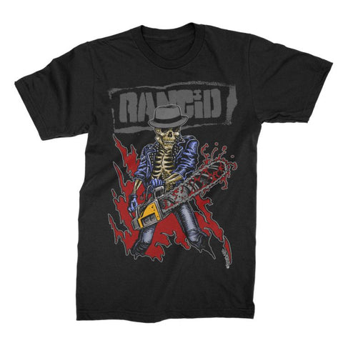 Rancid - Chainsaw Skele Tim T-Shirt