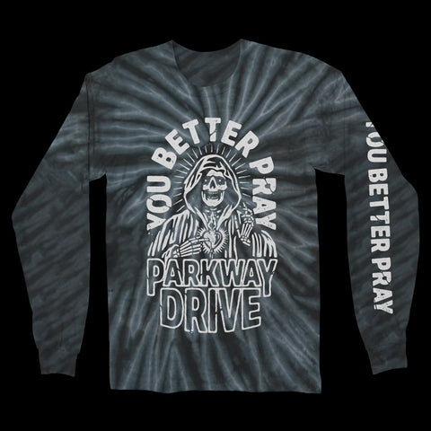 Parkway Drive - You Better Pray Tye Dye - Longsleeve Shirt
