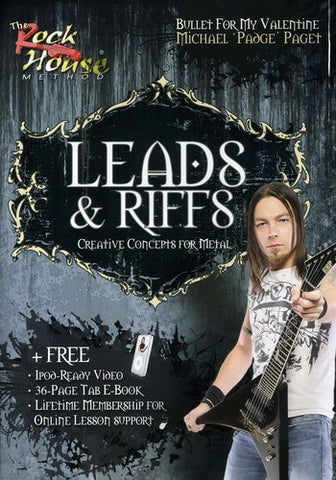 Bullet For My Valentine - Michael Paget - Leads & Riffs - DVD