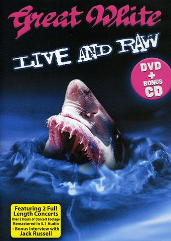Great White - Live & Raw - Box Set - CD/DVD