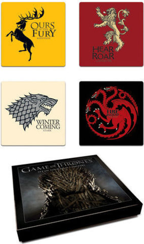 Game Of Thrones - Coaster Set