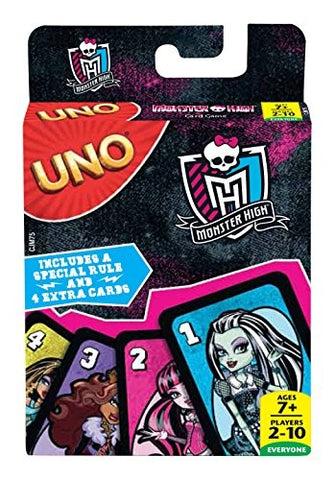 Monster High - UNO - Mattel - Card Game