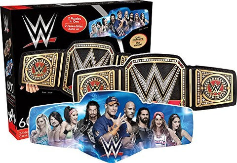 WWE - 2 Sided, Shaped - Boxed - Puzzle