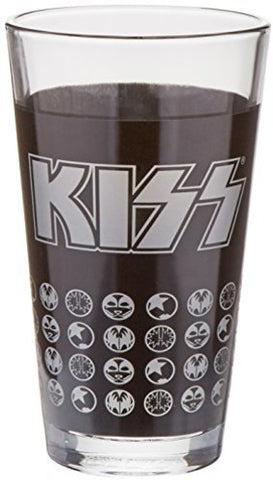 KISS - Set Of 2 - 16 oz. - Drinkware - Pint Glasses