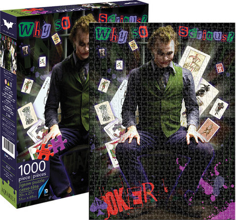 Dark Knight - Heath Ledger - Joker - 1,000pc - Boxed - Puzzle
