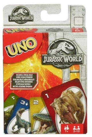 Jurassic World - UNO - Mattel - Card Game