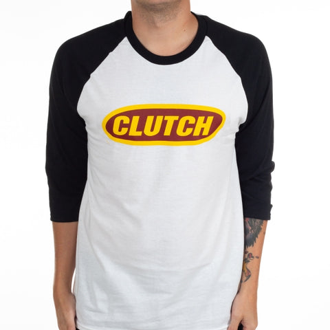 Clutch - Oval Logo Baseball Jersey Tee
