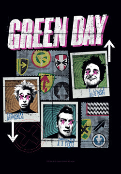 Green Day - Uno Dos Tre Flag