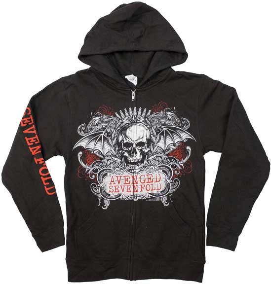 Avenged sevenfold best sale zip hoodie