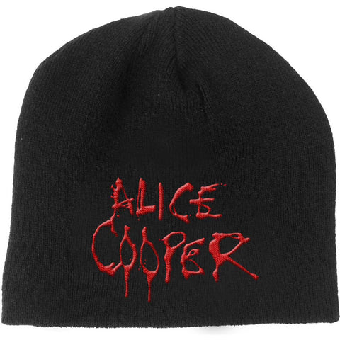 Alice Cooper - Dripping Logo Beanie (UK Import)