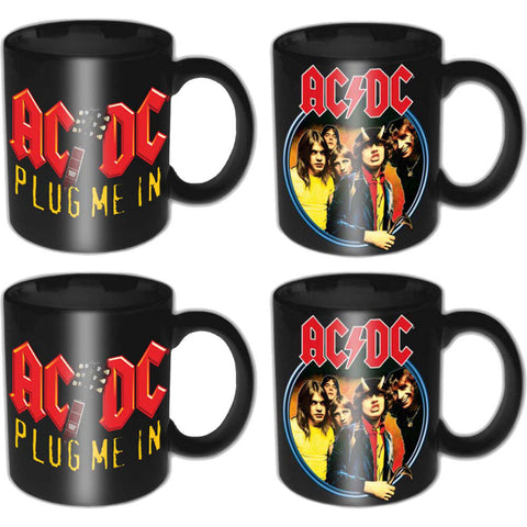 AC/DC - 4 Piece Mini Mug Set - UK Import