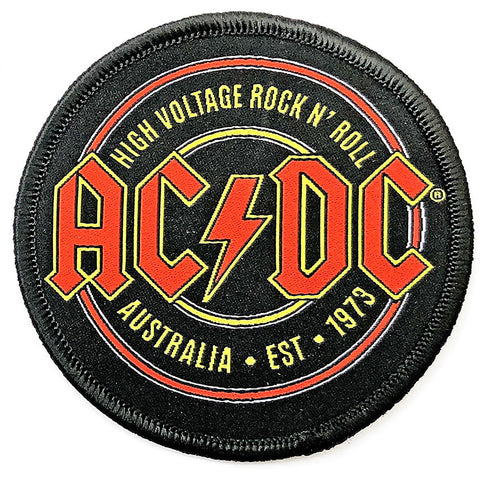 AC/DC - Patch - Woven - UK Import - Est. 1973 - Collector's Patch