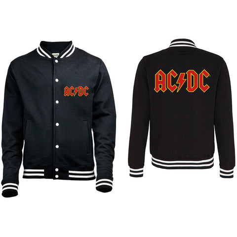 AC/DC - Classic Logo Varsity Jacket (UK Import)