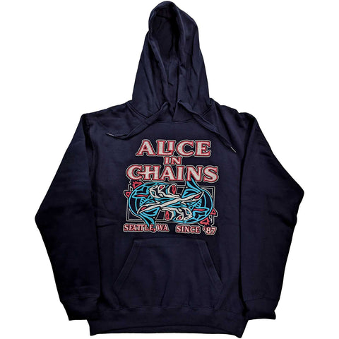 Alice In Chains - Totem Fish Pullover Hoodie (UK Import)