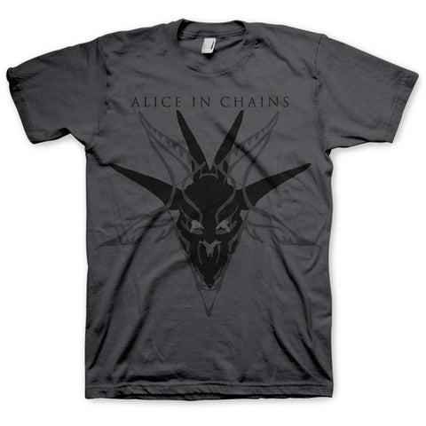 Alice In Chains - Black Skull T-Shirt (UK Import)