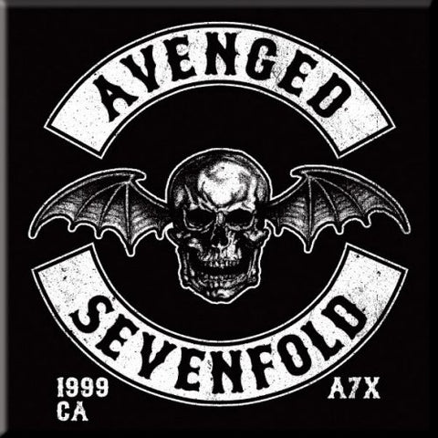Avenged Sevenfold - Deathbat Crest Fridge Magnet (UK Import)