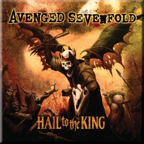 Avenged Sevenfold - Hail To The King Fridge Magnet (UK Import)