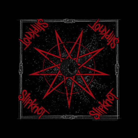 Slipknot - Nine Pointed Star - Bandana (UK Import)