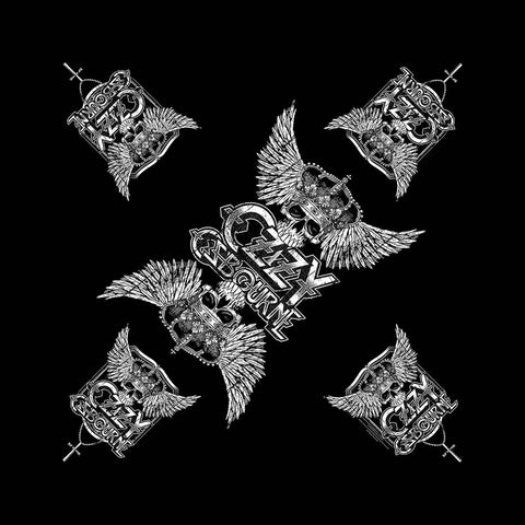 Ozzy Osbourne - Skull & Wings Bandana (UK Import)