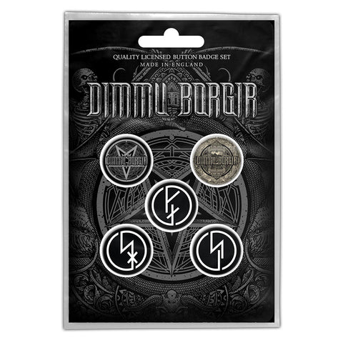 Dimmu Borgir - Eonian - Button Badge Set - UK Import