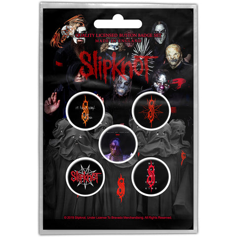 Slipknot - We Are Not Your Kind Button Badge Pack (UK Import)