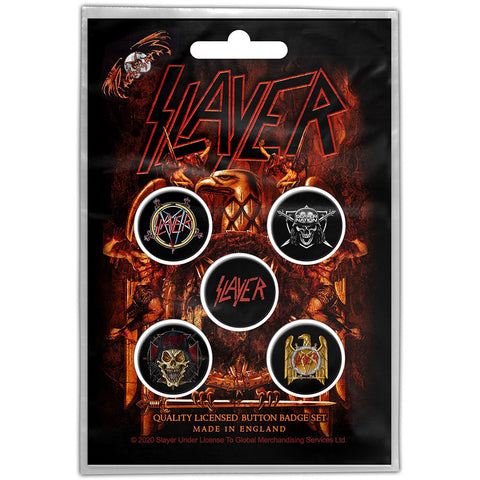 Slayer - Eagle - Button Badge Pack (UK Import)