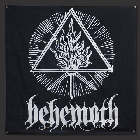 Behemoth - White Sigil Flag