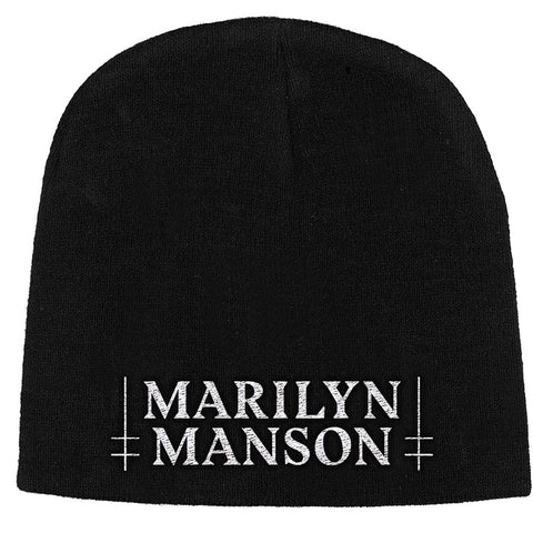 Marilyn Manson - Cross Logo - Beanie (UK Import)