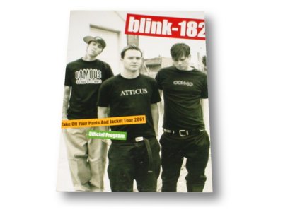 Blink 182 - Pants & Jacket Tour Book