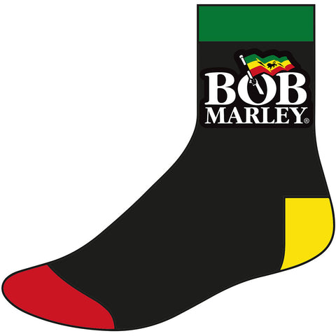 Bob Marley - Logo Ankle - Socks (UK Import)