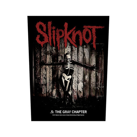 Slipknot - .5: The Gray Chapter Back Patch (UK Import)