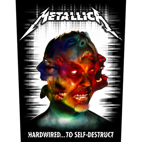Metallica - Hardwired To Self Destruct Back Patch (UK Import)