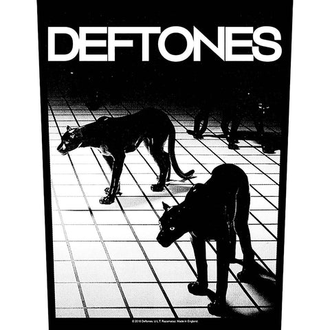 Deftones - Panther Back Patch (UK Import)