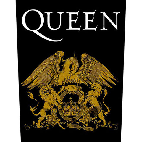 Queen - Crest Back Patch (UK Import)